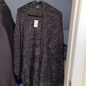 Black and White Cardigan